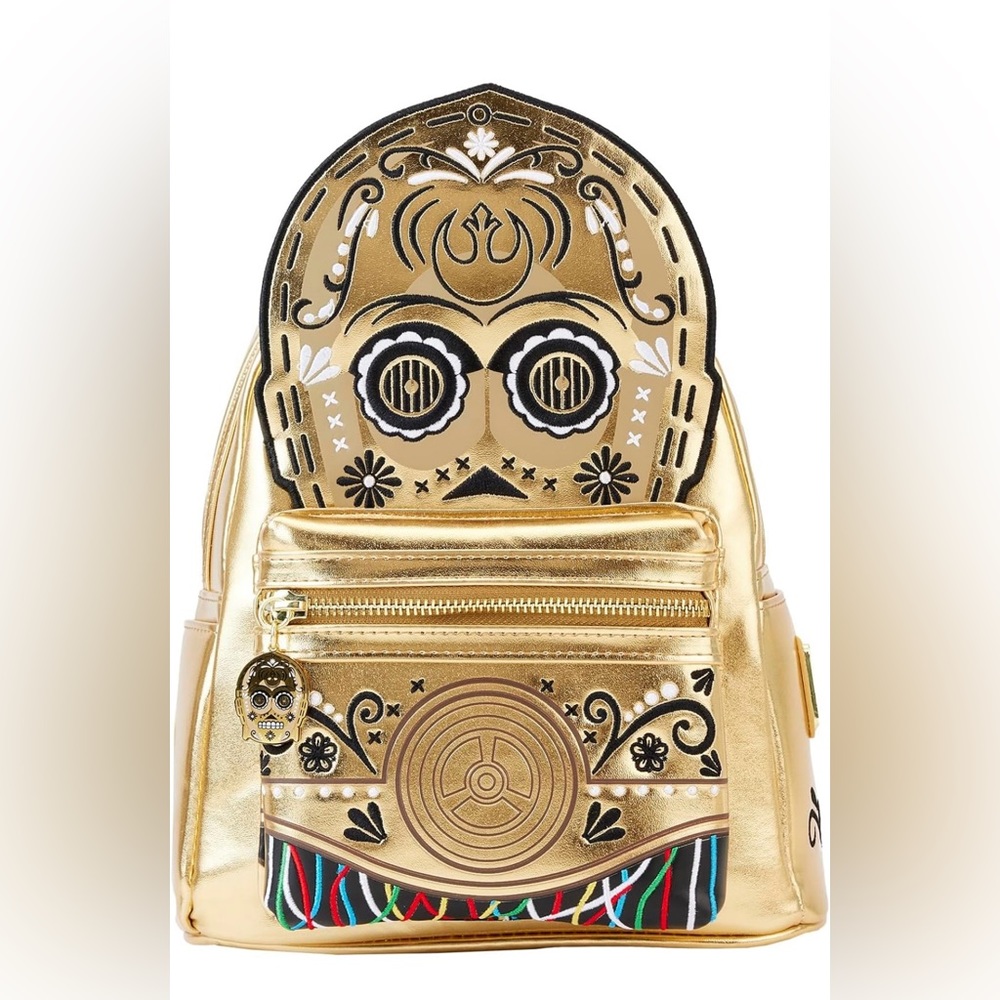 Loungefly Disney Star Wars C-3PO backpack. Excellent condition. Worn only once.